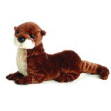 12 Inch American River Otter Flopsie - By Aurora World