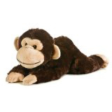 12 Inch Chimp Monkey Flopsie - By Aurora World