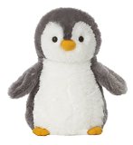 12 Inch Destination Nation Gray Penguin Plush - By Aurora World