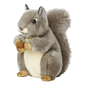 Miyoni Grey Squirrel Plush Aurora World