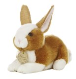 8 Inch Miyoni Brown Bunny Plush - By Aurora World