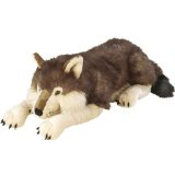 Cuddlekins Wolf 30 Inch Giant Stuffed Animal