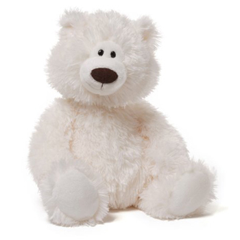 Bradley White Teddy Bear Gund