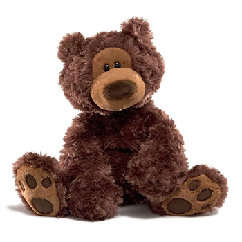 Philbin Chocolate Teddy Bear Gund