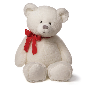 Valentines Valerie Plush with Red Bow Gund